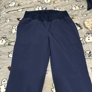 Navy Cherokee iflex scrub pants